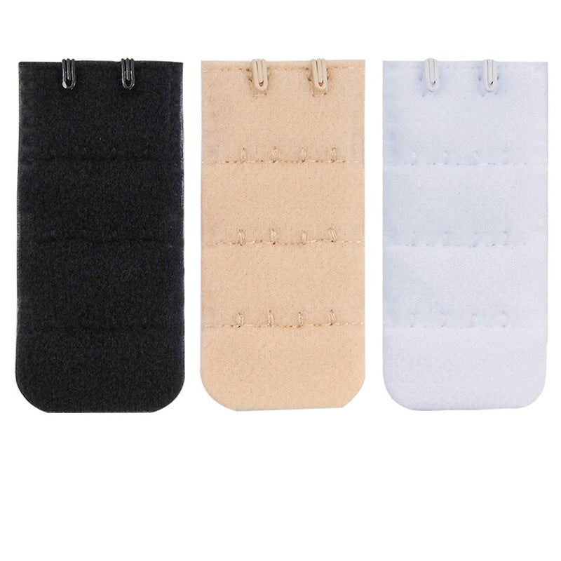 Closecret Women's Nylon Bra Extender Multi-size Brassiere Strap Extension (2 Hooks 1/2 Inch Spacing) - Image 2